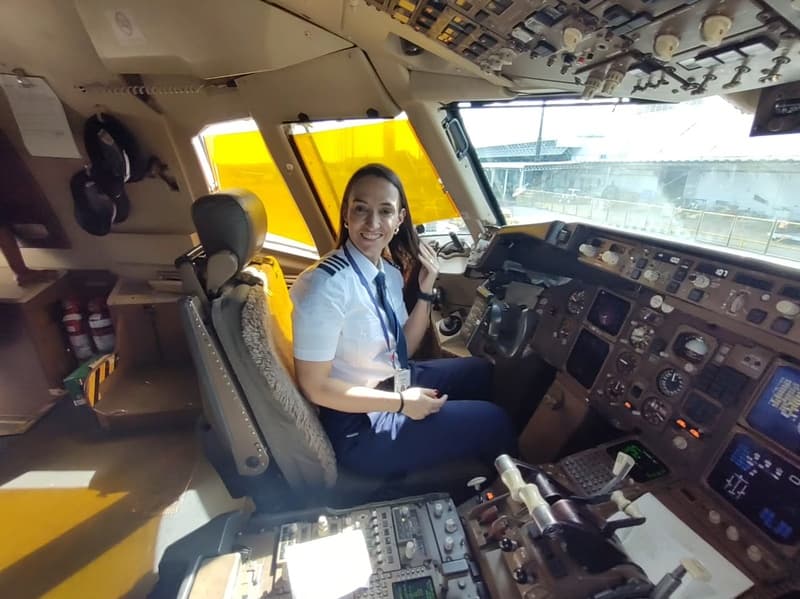 Juliana Alba, Comandante da LATAM Cargo